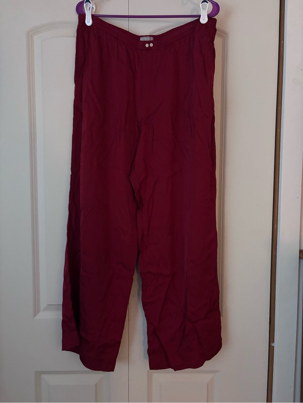 J. Crew Satin Pants